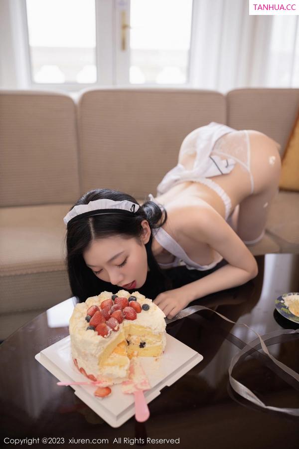 安然Maleah  [XiuRen]高清写真图 2023.04.11 No.6556 安然anran 女仆服美腿第31张图片